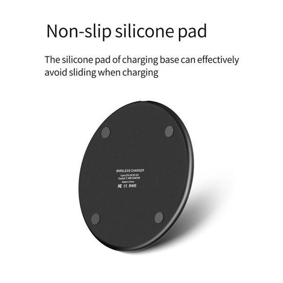 10W WIRELESS FAST CHARGING PAD UNIVERSAL - Picture 4 of 5